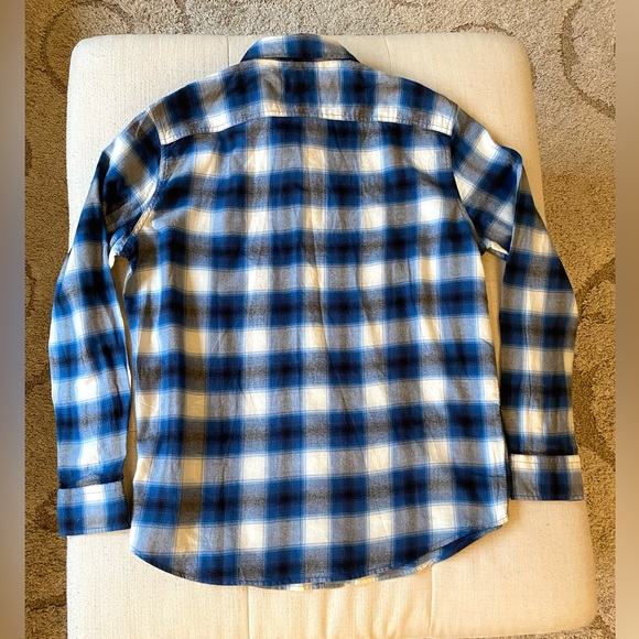 Men’s American Eagle Classic Fit Flannel SZ L - Picture 8 of 11